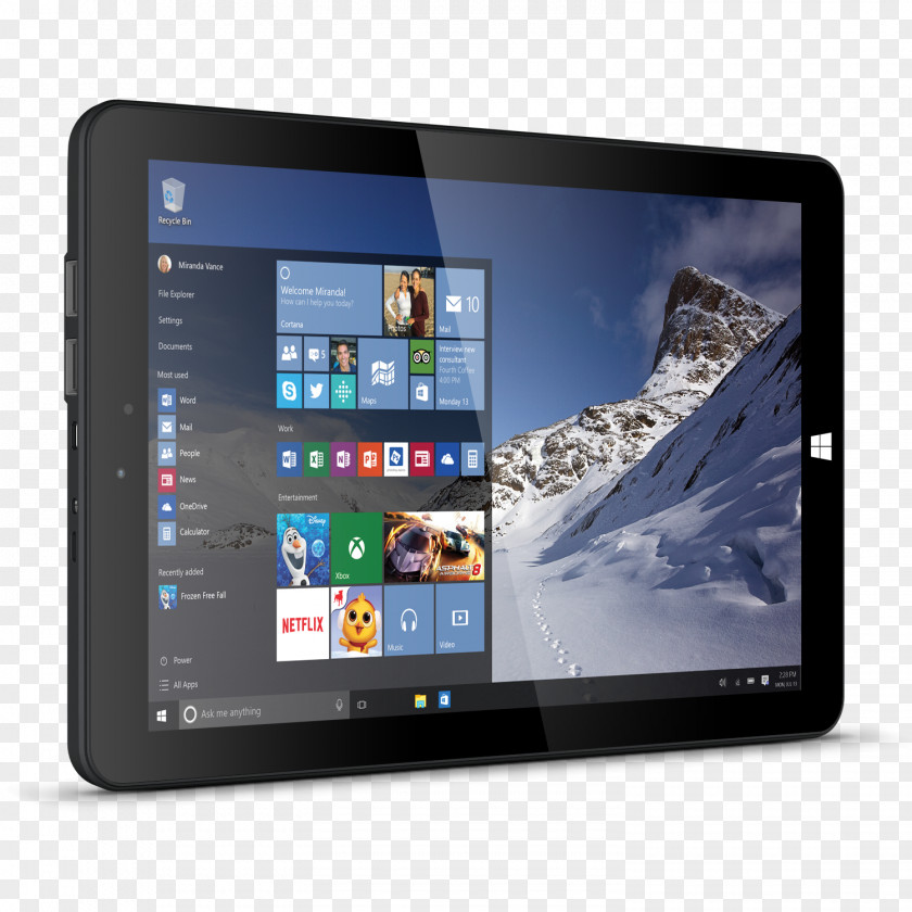 Laptop Intel Atom Linx 1010 Toshiba Windows 10 PNG