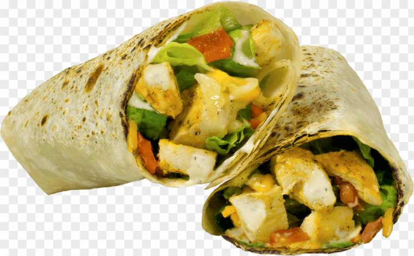 Chapathi Burrito Shawarma Wrap Kati Roll Vegetarian Cuisine PNG