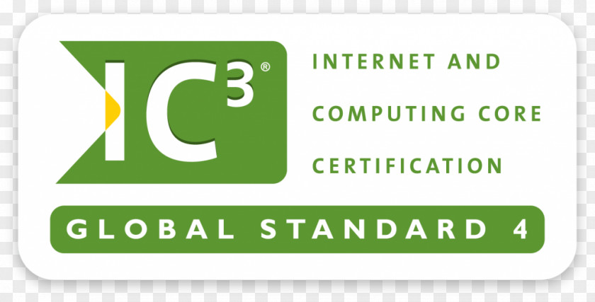 Computer IC3 Internet And Computing Core Certification Microsoft Certified Professional PNG