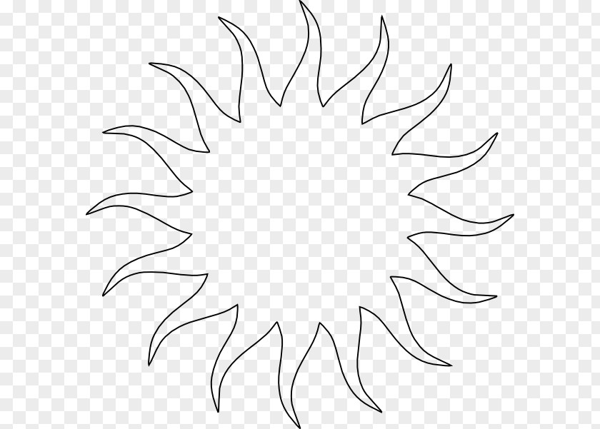 Creative Summer Line Art Monochrome Leaf PNG