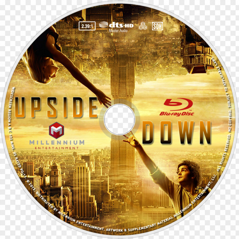 Upside Down Film Poster STXE6FIN GR EUR DVD Video PNG