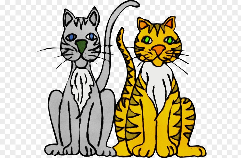 Fictional Character American Wirehair Cat And Dog Cartoon PNG