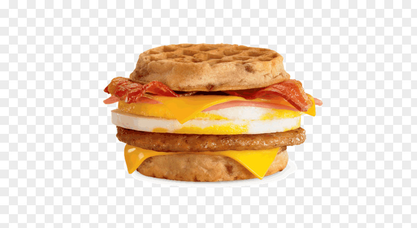 Mediterranean Diet McGriddles Breakfast Sandwich Waffle Fast Food PNG