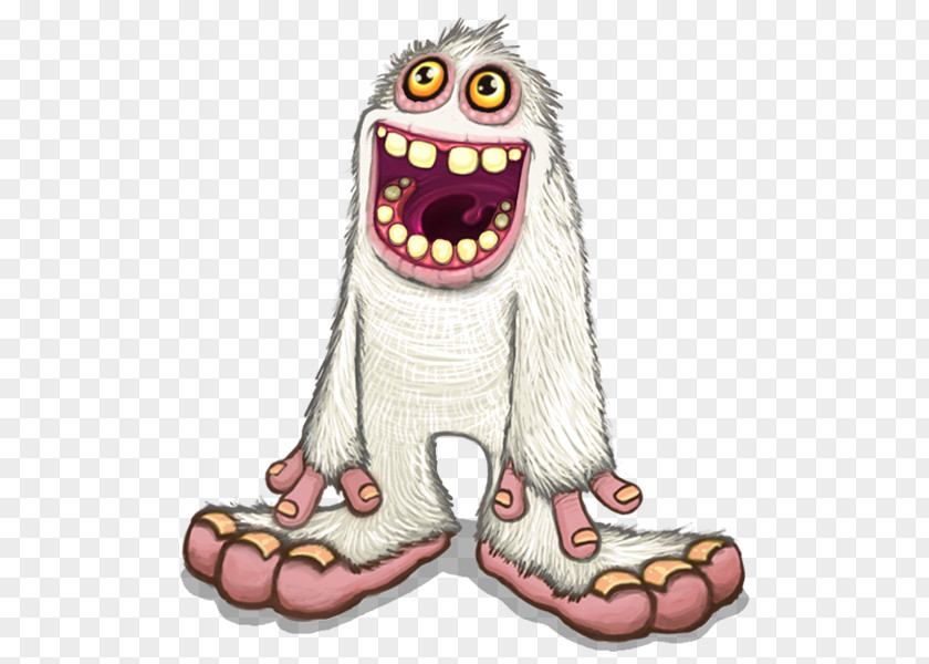 Monsters My Singing DawnOfFire Wikia Yeti PNG