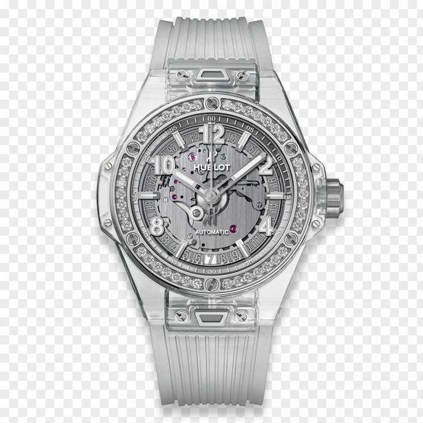 Sapphire Hublot Baselworld Diamond Watch PNG