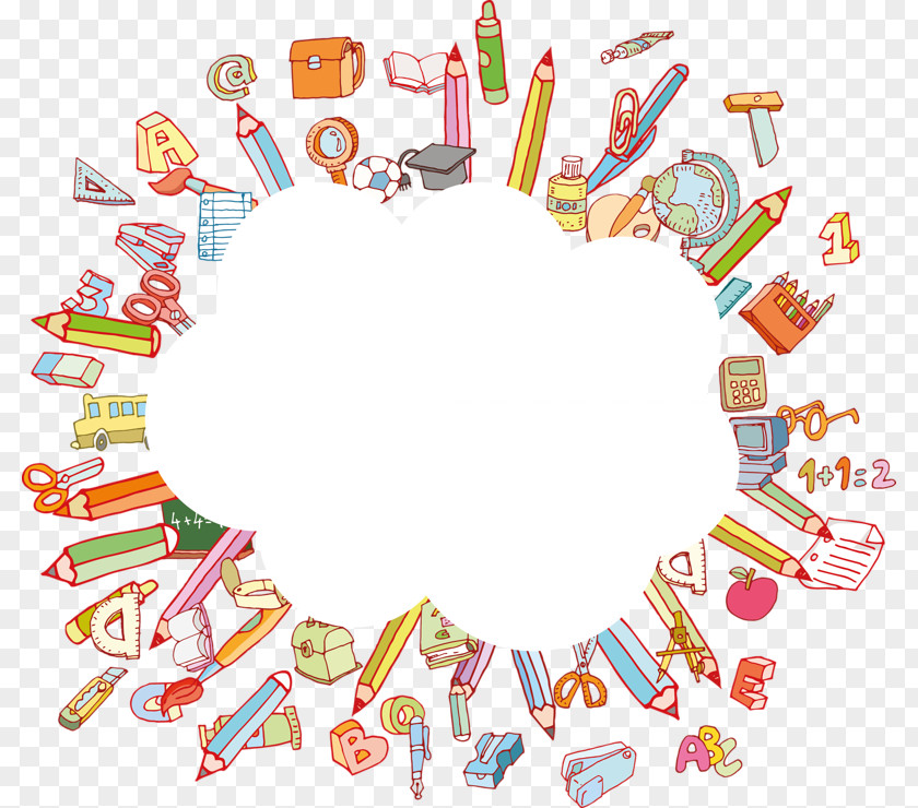 School Eraser Pencil PNG