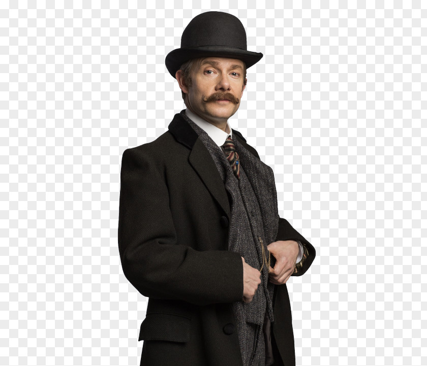 Sherlock Martin Freeman The Abominable Bride Doctor Watson Holmes Baker Street PNG