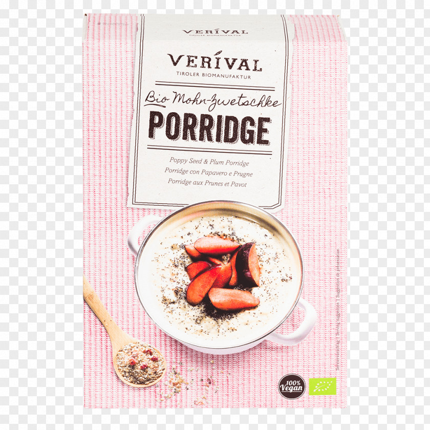Breakfast Cereal Porridge Muesli Oat PNG