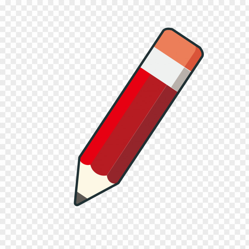 Red Pencil Graphics Gratis PNG