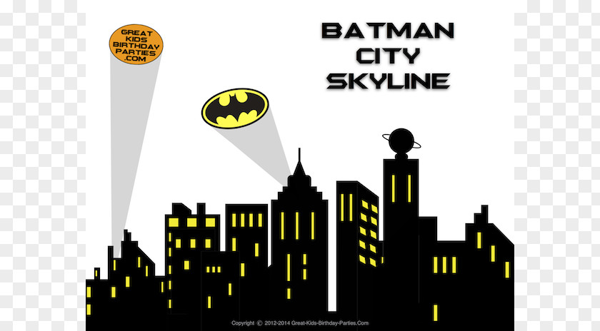 Skyline Cliparts Batman Superman Superhero Bat-Signal Clip Art PNG