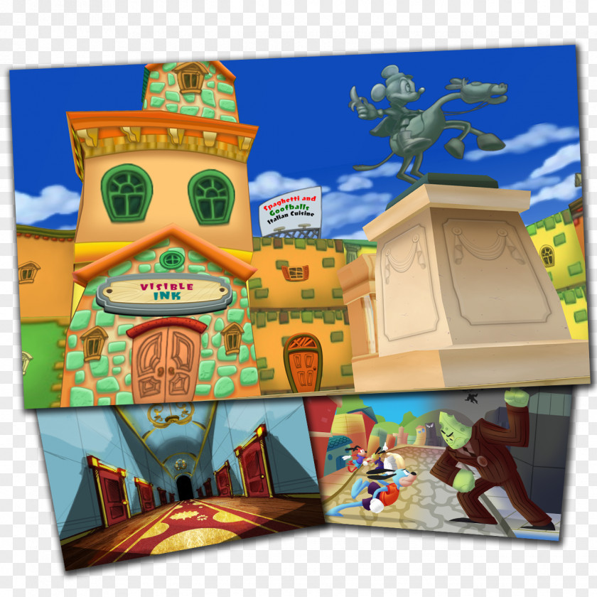 Vacant Toontown Online Gyro Gearloose Mickey Mouse Video Game PNG