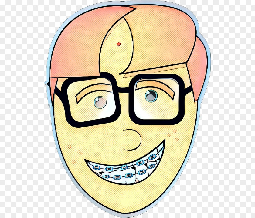 Yellow Nose Face Cartoon Cheek Facial Expression Head PNG