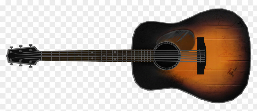 Black Guitar Acoustic Bass Acoustic-electric PNG