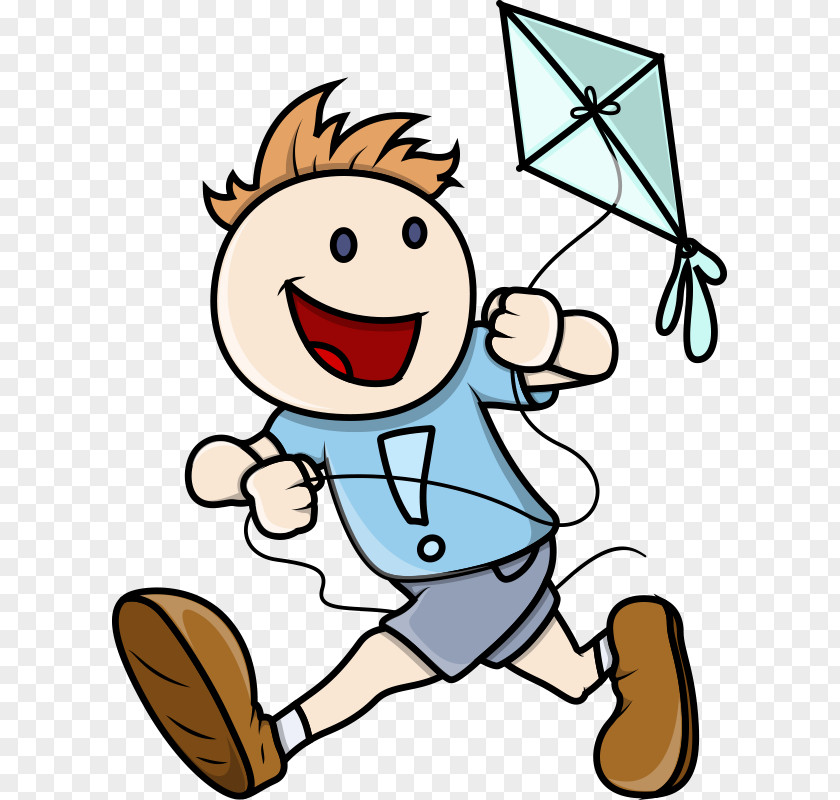 Cartoon Characters,fly A Kite Laughter Illustration PNG