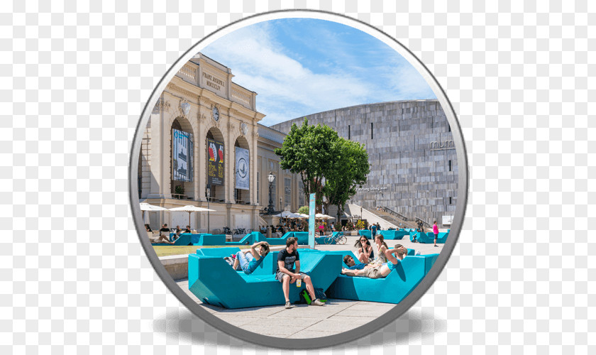 Serverbased Gaming Mumok Museumsquartier Neubau Stock Photography PNG