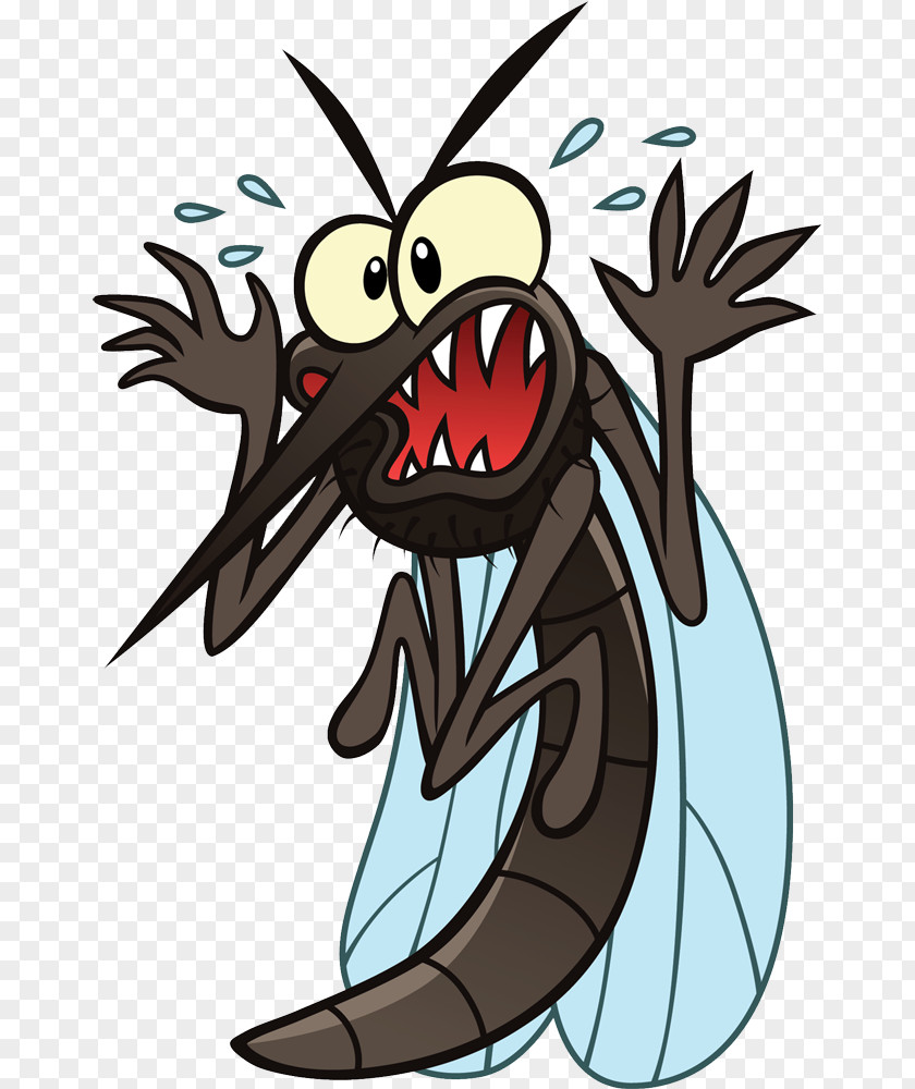 Smile Plant Mosquito Cartoon PNG