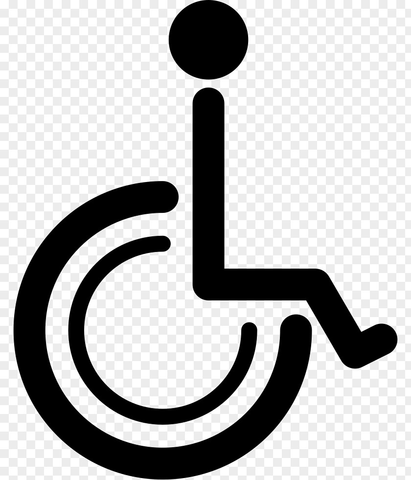 Wheelchair Disability International Symbol Of Access Sign PNG