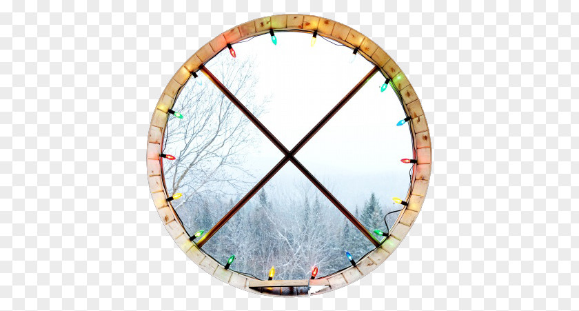 Cabin Windows Window Blind Treatment Circle Arch PNG