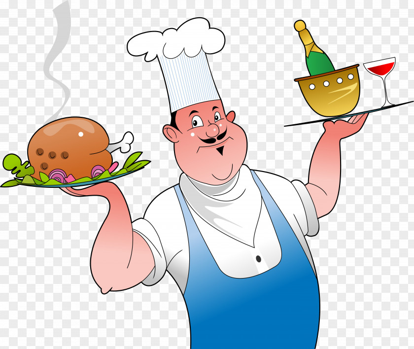 Chef Menu Restaurant PNG