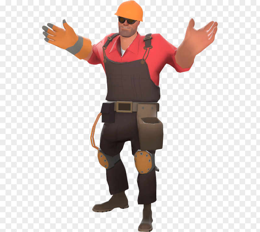 Engineer Finger Team Fortress 2 Headgear PNG