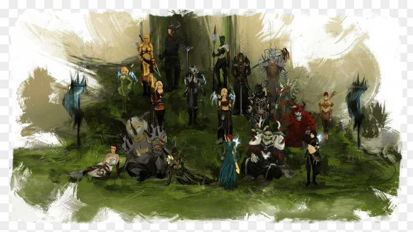 Painting Guild Wars 2 Fan Art Drawing PNG