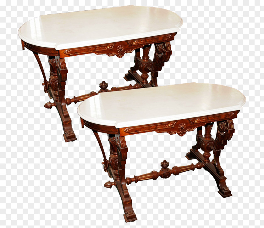 Table Coffee Tables Marble Antique Furniture PNG