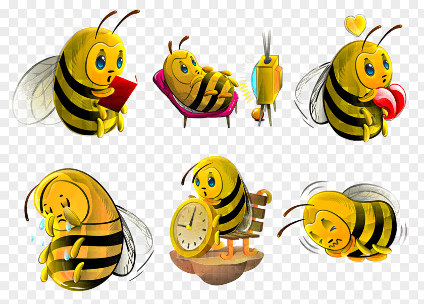 Bee Gif Honey Adobe Photoshop Design PNG