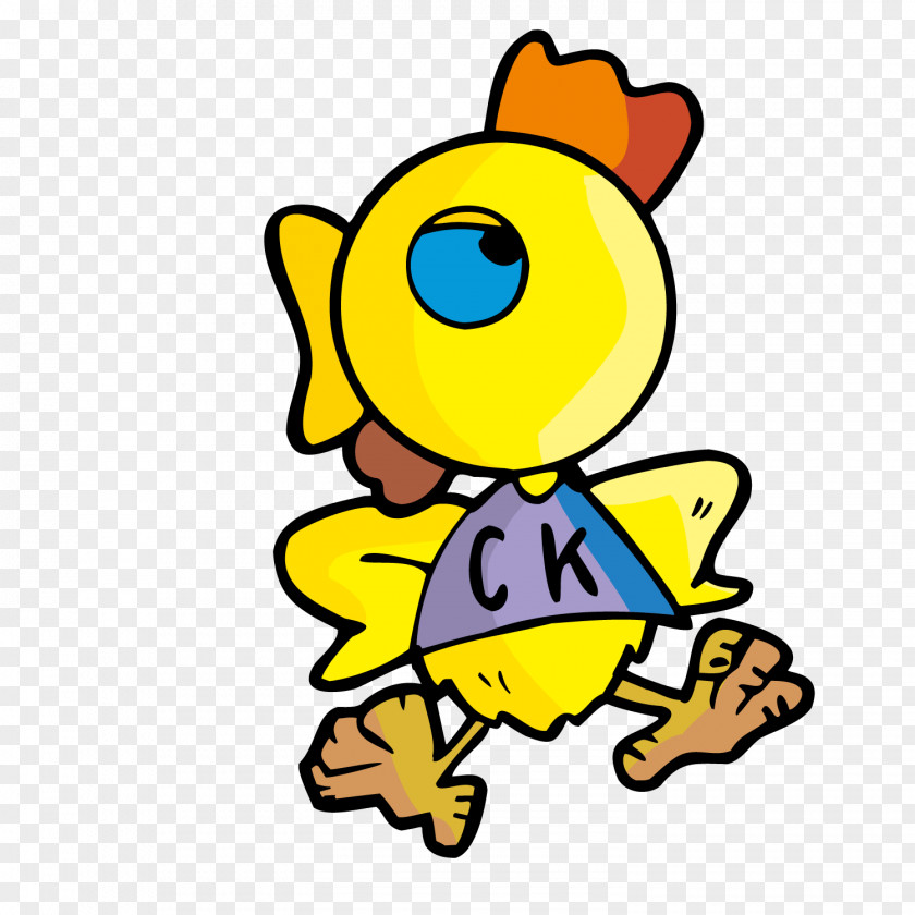 Creative Cartoon Chicken Clip Art PNG