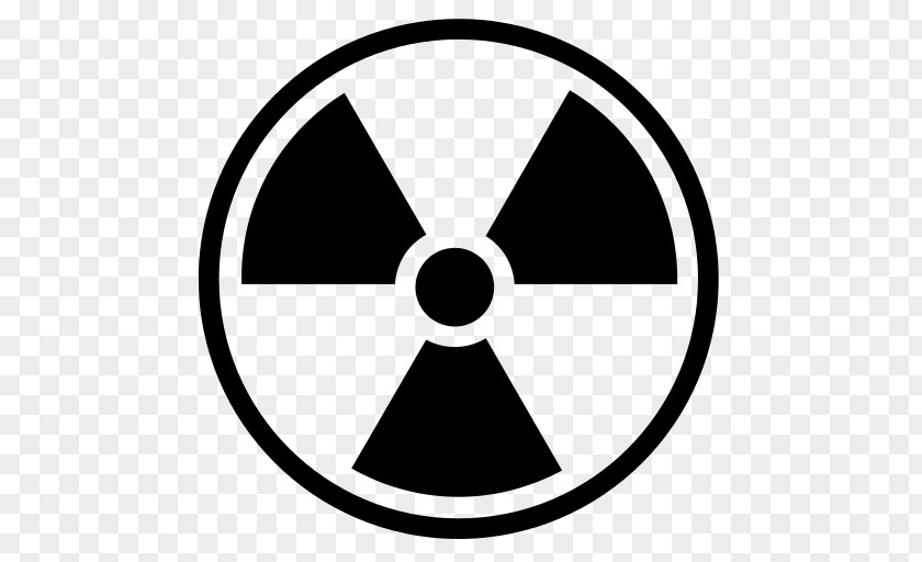 Symbol Hazard Radiation Radioactive Decay PNG