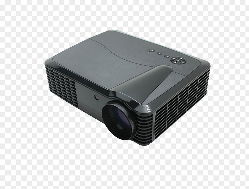 Black Projector LCD Video HDMI PNG