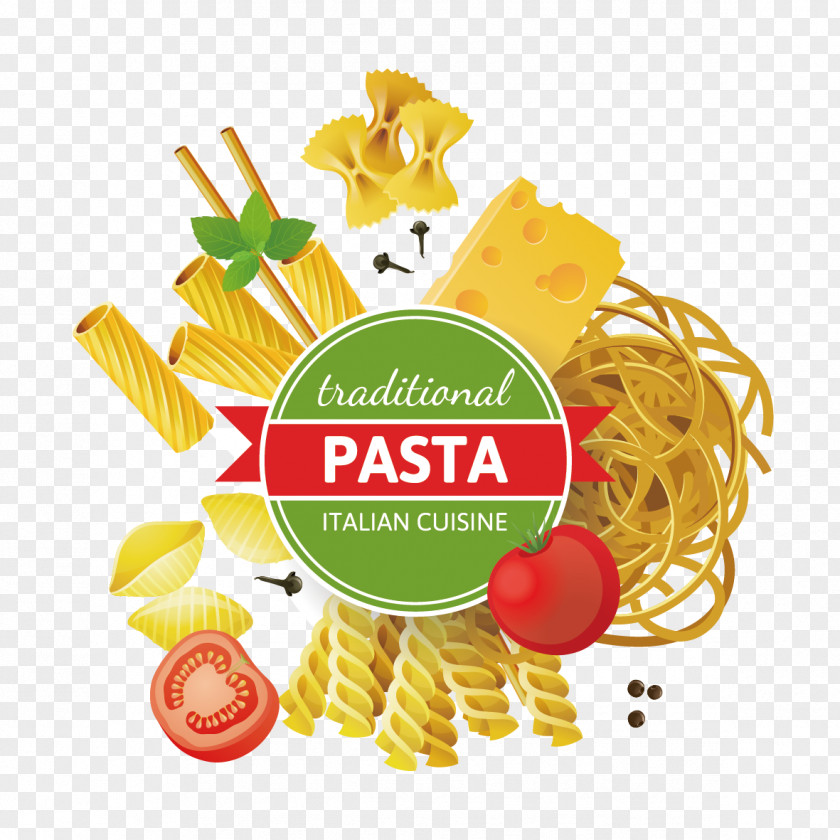 Cheese And Tomatoes Pasta Italian Cuisine Spaghetti Clip Art PNG