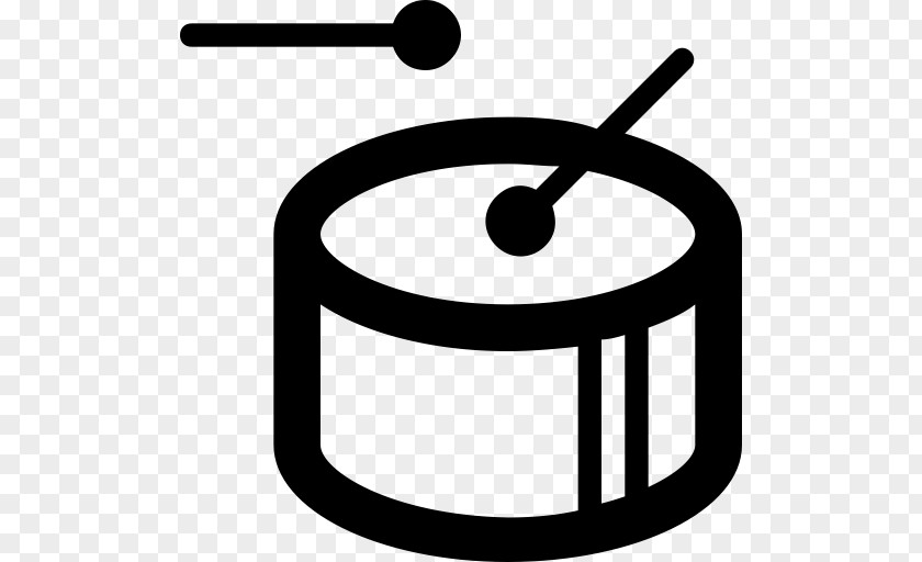 Drum Percussion Black And White Clip Art PNG