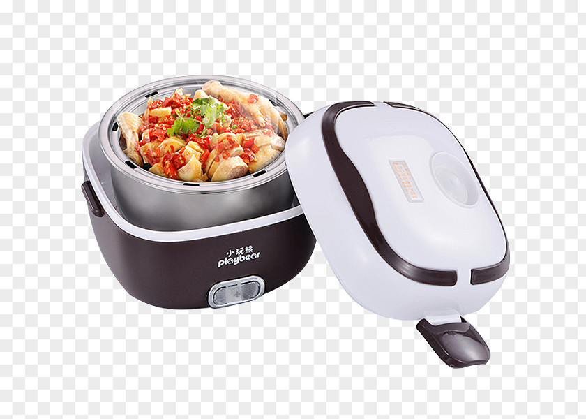 Electric Boxes Bento Rice Cooker Lunchbox Steaming Cooking PNG