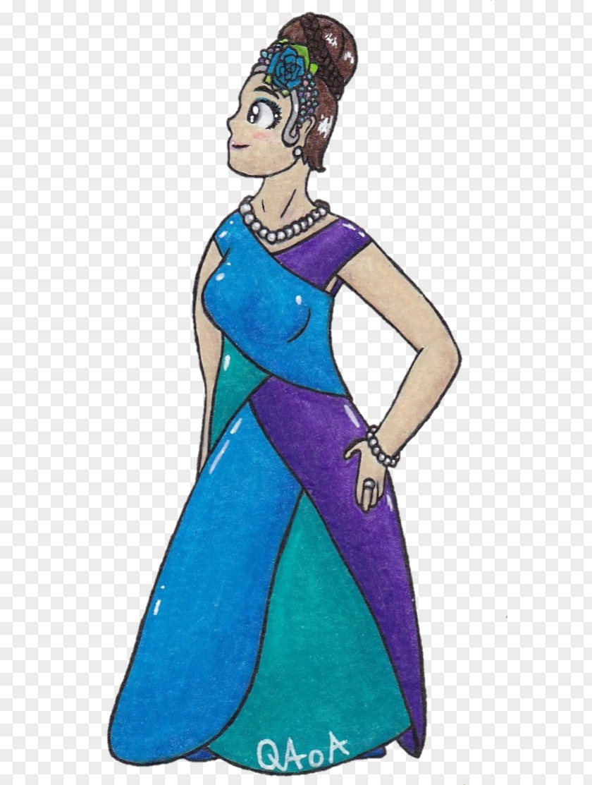 Fairy Illustration Dress Costume Design PNG