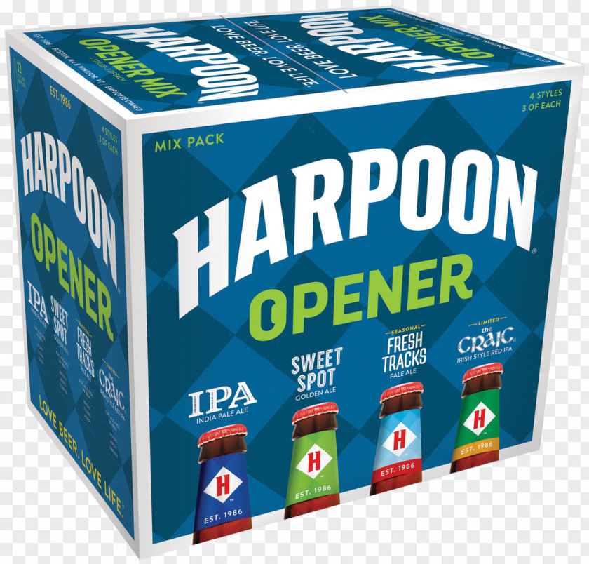 Beer Harpoon Brewery IPA India Pale Ale PNG