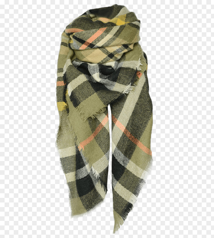 Blackish Scarf Shawl Tartan Fashion Clothing PNG