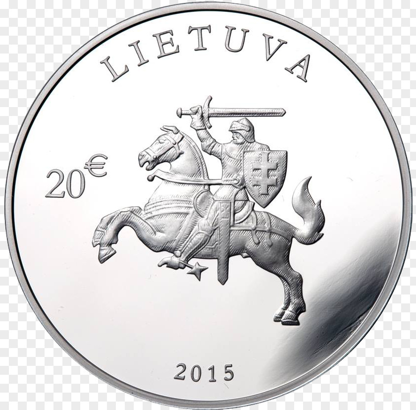 Coin Euro Coins Lithuania 20 Note Cent PNG