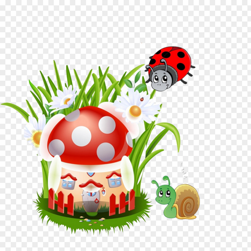 Ladybug Cartoon Animation PNG