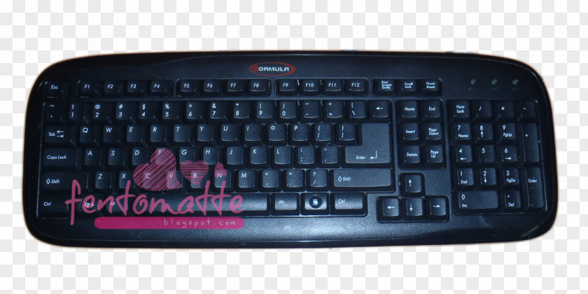 Laptop Computer Keyboard Numeric Keypads Space Bar Touchpad PNG