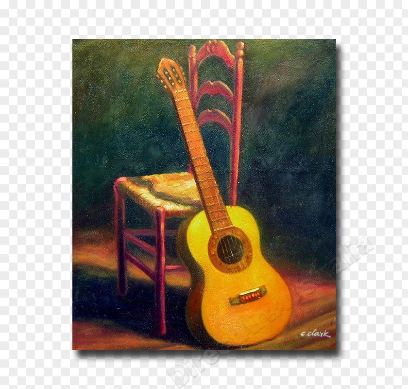 Painting Tiple Still Life Oil Guitar PNG
