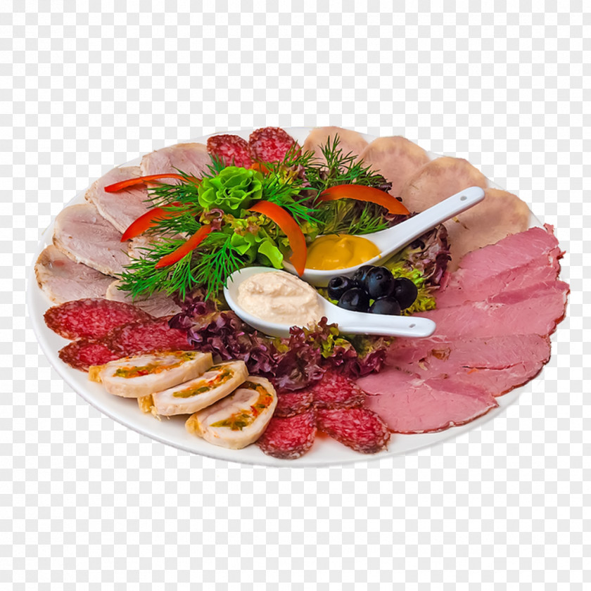 Plate Carpaccio Prosciutto Kazy Ham PNG