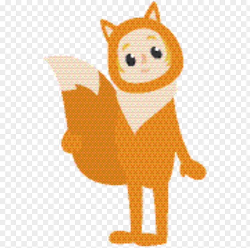 Smile Red Fox Cat And Dog Cartoon PNG