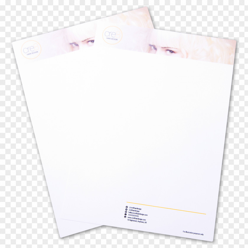 Standard Flyer Paper Product Design PNG
