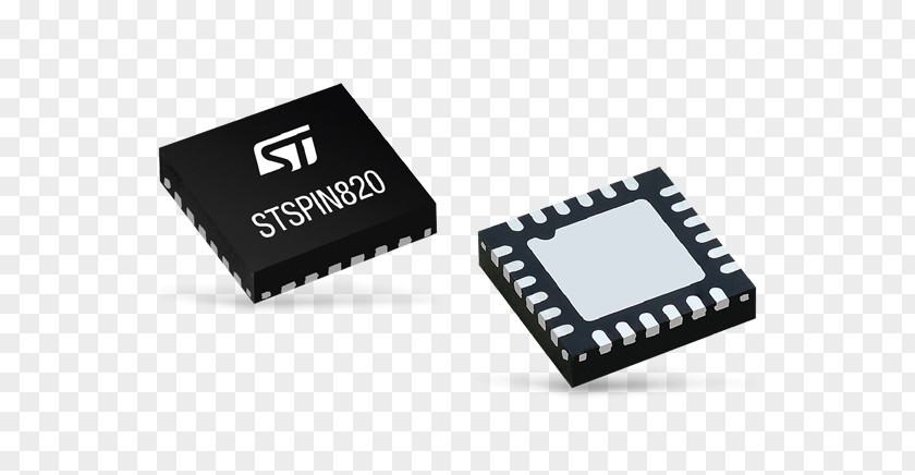 Stepper Motor Integrated Circuits & Chips Controller Electric STMicroelectronics PNG