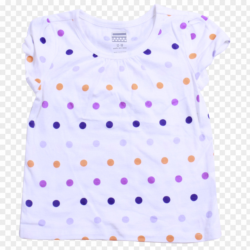 T-shirt Polka Dot Sleeve Blouse Dress PNG