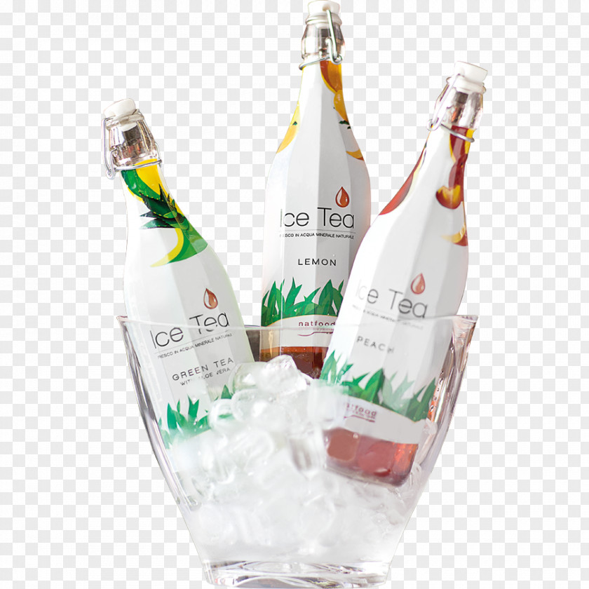 Tea Ice Liqueur Glass Bottle Champagne Wine PNG