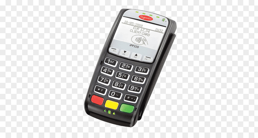 Bank EMV PIN Pad Ingenico Payment Terminal Point Of Sale PNG