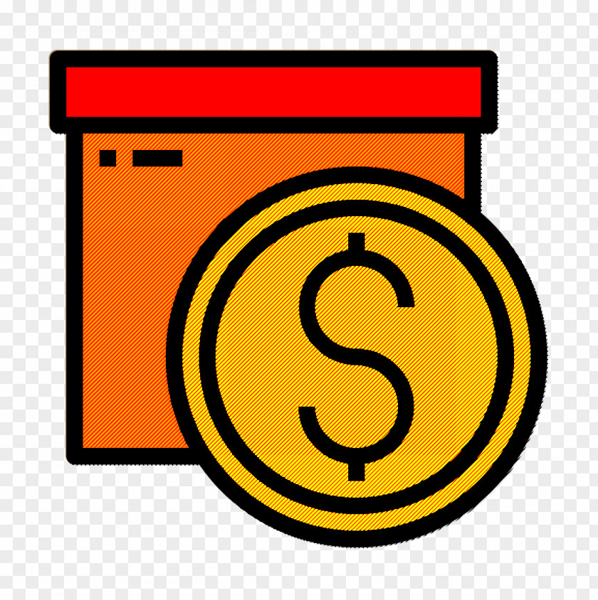 Box Icon Dollar Shopping PNG