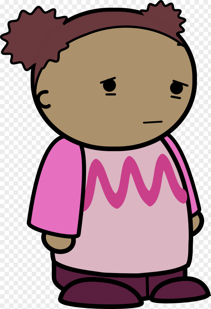 Matching Character Sadness Clip Art PNG