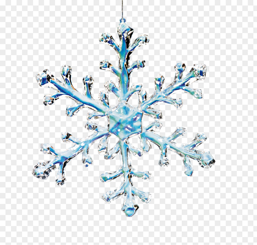 Snowflake Christmas Ornament Tree Body Jewellery PNG